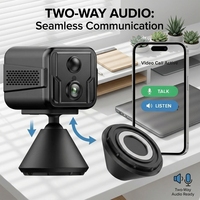 Kamera CCTV Mini 360 Keamanan Pintar Sensor CMOS Kompresi H.264 Resolusi 2MP Garansi 1 Tahun dengan Mic Terintegrasi O-KAM