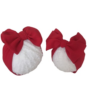 Juego de 10 Diademas de Tela Texturizada con Lazo Grande para Mamá e Hija, Accesorios para el Cabello a Juego - Product Image 5