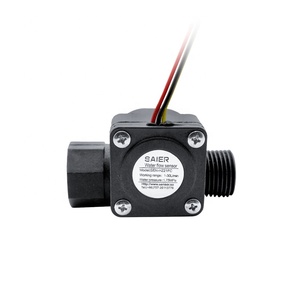 DN15 Nylon 1-30L/min Débitmètres Capteurs de débit Capteur de débit 1.75Mpa Capteur Hall liquide pour vaisselle - Product Image 5