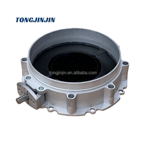 Disco de válvula recubierto de poliuretano accionado automático Serie VFS V1FS250 válvula de mariposa de brida única para control de flujo industrial - Product Image 1