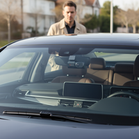 Caméra de tableau de bord 4K pour voiture, double objectif 4K+1080P, vision nocturne, avec capteur Sony IMX678, prise en charge Wi-Fi, GPS et super condensateur