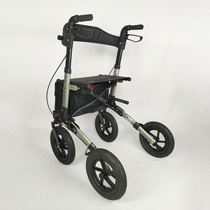 2025 Hot Selling <span class=keywords><strong>Rehabilitation</strong></span> für ältere Menschen/Senioren 12 ''Wheels Walker & Rolla tor Mobility Aid - Product Image 2