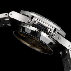 Top-grade PP 5980 stainless steel black dial <strong>chronograph</strong> <strong>automatic</strong> mechanical men's collectible wristwatch - Product Image 4