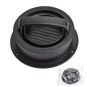 Non-stick Hamburger patty maker funciona melhor para carne regular Burger Preto