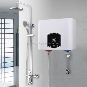 Calentador <span class=keywords><strong>de</strong></span> <span class=keywords><strong>Agua</strong></span> Eléctrico Inteligente Vertical 220V para el Hogar, Calentador <span class=keywords><strong>de</strong></span> <span class=keywords><strong>Agua</strong></span> Instantáneo Sin Tanque - Product Image 1