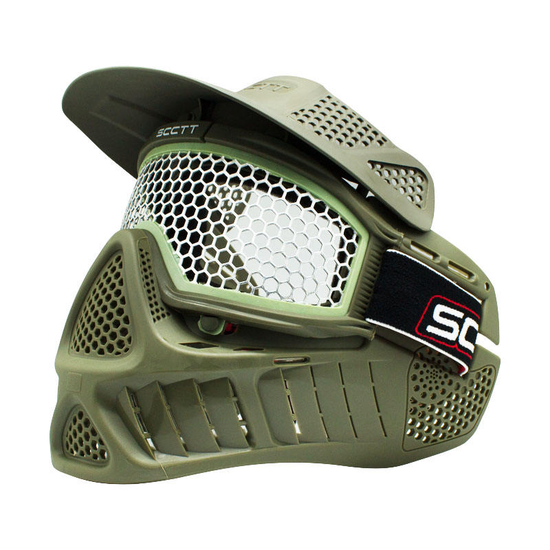 Máscara Oliva Silver Mesh