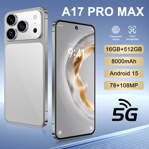 Teléfono Inteligente A17 <span class=keywords><strong>Pro</strong></span> Max, Venta Caliente de Fábrica, Pantalla OLED de <span class=keywords><strong>7</strong></span>.3 Pulgadas, CPU Octa Core, Cámara Trasera de 108mp, Resolución HD, LTE, 120Hz, 5G - Product Image 3