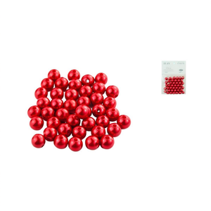 ILAN Perle Sciolte Rosse da 8mm per Creazione di Gioielli, 20g - Product Image 1