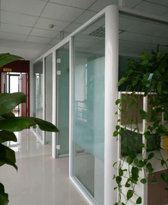 Nouvelle conception RG83 Vision floue Mur <span class=keywords><strong>de</strong></span> séparation insonorisé mobile Cloison <span class=keywords><strong>de</strong></span> bureau en verre Cloison <span class=keywords><strong>de</strong></span> séparation en verre utilisable - Product Image 3