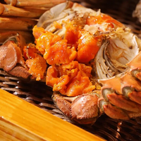Raviolis de crabe congelés Xiaolongbao prêts à la vapeur en 10 minutes
