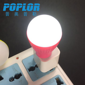 Poplor Led Night <b>Light</b> Usb Plug In Colorful <b>Globe</b> Shape Tap Control For Bedroom Desk Lighting Dc 5V - Product Image 5