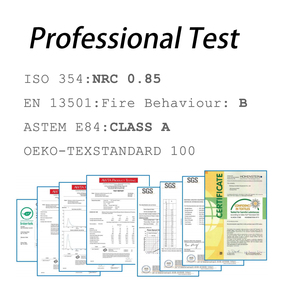 แผ่นโพลีเอสเตอร์กั้นเสียงสำหรับสำนักงาน ฉากกั้นห้อง ผนังกั้นโต๊ะทำงาน - Product Image 5