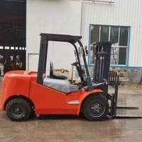 Chariot élévateur diesel 2,5 tonnes certifié CE, hauteur de levage 3-6 m, personnalisable, chariot élévateur diesel manuel de bonne qualité, prix usine