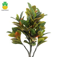 Arbre Banyan Doré H90cm Fabriqué à la Main Intérieur Extérieur Arbre Artificiel pour la Maison Mariage Noël Graduation Nouvel An Célébration