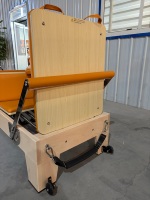 Reformer Pilates Classique en Érable pour Usage Commercial en Studio de Gymnastique, avec Ressort Allemand