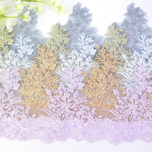 الدانتيل ملابس مزينة بالخرز يمكن أن تزين ملابس العرائس ديي. - Product Image 3