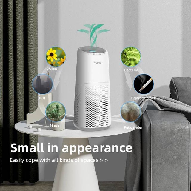 Smart Touch APP Control Air Purifier H13 HEPA 4 Stage Filtration 36㎡ Coverage Timer Filter Reminder EU US
