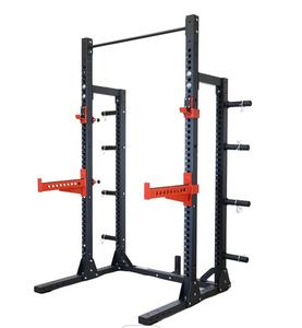 Weightlifting Strength Training Power Cages Squat Rack with <strong>J</strong> <strong>Hook</strong> - Product Image 4