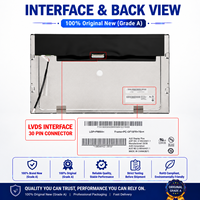 شاشة عرض LCD أصلية من AUO بدرجة صناعية مقاس 18.5 بوصة طراز G185HAN01.1 بدقة كاملة 1080 بكسل وتقنية IPS و30 سنًا بتقنية LVDS