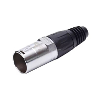 Connecteur mâle RJ45 de type Ethercon, plaqué nickel, boîtier en alliage de zinc, prise de câble XLR pour écran LED de scène