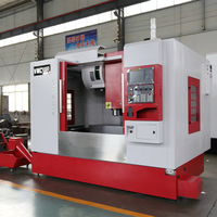 Centre d'usinage vertical CNC VMC1160 FANUC 3 axes, machine de fraisage CNC haute vitesse pour le traitement des métaux