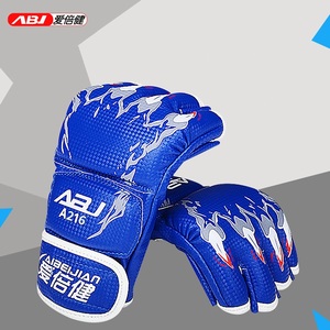 Gants <span class=keywords><strong>de</strong></span> MMA et <span class=keywords><strong>de</strong></span> boxe pour adultes et enfants Conception <span class=keywords><strong>de</strong></span> doigt semi-ouverte pour l'entraînement et le Muay Thai Sparring Work Mitts Bag Protective Gear - Product Image 5