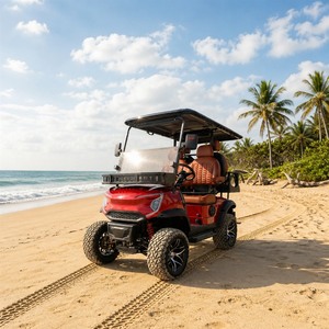 Golf Cart Elettrico a 2, 4, 6 Posti, Motore AC 72V 7.5KW, <span class=keywords><strong>Batteria</strong></span> <span class=keywords><strong>al</strong></span> <span class=keywords><strong>Litio</strong></span> per Vigneti e Cantine, Approvato DOT, Carico Massimo 480kg - Product Image 1