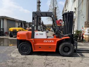 Reliable Second Hand HELI FD70 Heavy <b>Forklift</b> China Brand Diesel <b>Forklift</b> For Port Yard Operation - Product Image 2