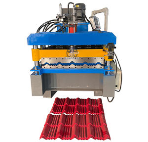 Step Steel Making Machines Farbige Umform maschine Russische <span class=keywords><strong>Arc</strong></span> <span class=keywords><strong>Bias</strong></span> Metall glasierte Dachziegel walzen form maschine - Product Image 1