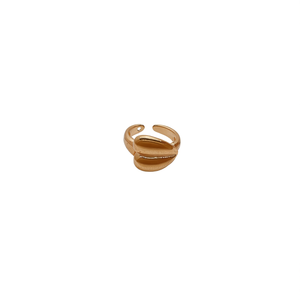 Fashion <b>Rings</b> 316L Stainless Steel PVD Gold Plating Sustainable Resistant Modern Design - Product Image 2