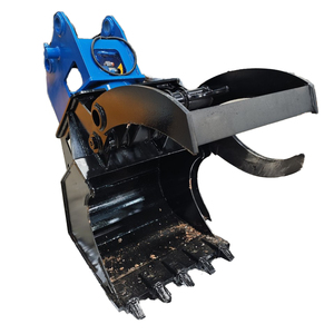 ถังจับแบบหมุนได้ 360 องศา ระบบไฮดรอลิก เหมาะสำหรับรถขุด 18 ตัน ยี่ห้อ Yantai Jisan - Product Image 1