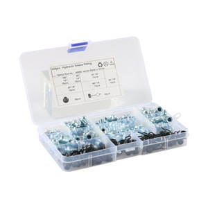 IQIHUI Hydraulic Grease Fitting 120Pcs 8 Sizes Steel With <b>Dust</b> <b>Cap</b> For Automotive Parts - Product Image 5