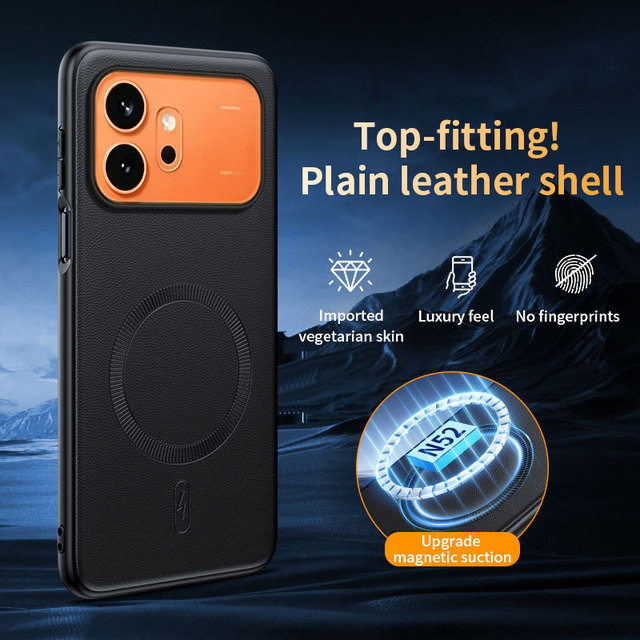 Magnetic PU Leather TPU Protector Business Design Shockproof Phone Case for Honor 600 Lite 600 Pro X5D MAGIC8 PRO 8LITE X9D