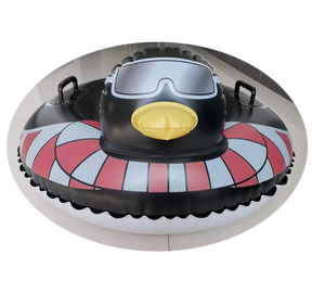 Waterhan FPF071 <span class=keywords><strong>Luge</strong></span> gonflable robuste pliable de 100 cm en cuir de canard noir, fabriquée au Guangdong pour adultes - Product Image 3