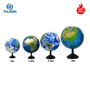 Toosen Factory Custom Globe Sphere Screen P1.8 P1.9 P2 P2.5 P3 P4 LED Ball Screen Video Irregular Shaped Spherical LED Display