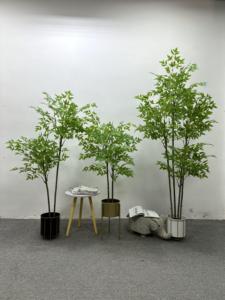 Vente chaude <span class=keywords><strong>Nandina</strong></span> Plantes Artificielles Élégance Réaliste Zéro Entretien Plante pour La Maison Table À Manger Cuisine Décor - Product Image 3