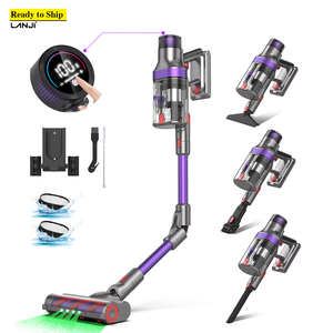 Aspirateur balai sans fil RTS S702, aspiration puissante de 37 kPa, autonomie de 90 minutes, moteur BLDC 570 W, aspirateur à main pour poils d'animaux, certifié CE/<span class=keywords><strong>GS</strong></span> - Product Image 1
