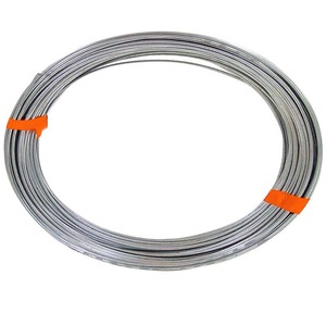 <span class=keywords><strong>Alambre</strong></span> Ovalado <span class=keywords><strong>Galvanizado</strong></span> por Inmersión en Caliente de 1.9 mm, <span class=keywords><strong>Calibre</strong></span> <span class=keywords><strong>17</strong></span>/15, <span class=keywords><strong>Alambre</strong></span> de Hierro <span class=keywords><strong>Galvanizado</strong></span> de 2 mm, Precio por Metro - Product Image 1