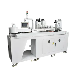 Fully automatic wearing and drying heat shrinkable tube terminal machine