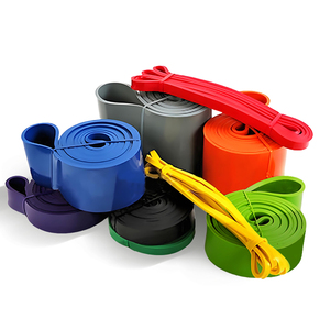 Attrezzatura per Allenamento Fitness, Bande di Resistenza Multifunzionali Ecologiche per Yoga e Palestra, 100% Lattice Naturale - Product Image 6