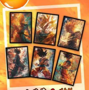 Nouvel ensemble de cartes à collectionner Junyi <span class=keywords><strong>Ball</strong></span> <span class=keywords><strong>Z</strong></span> Polaroids, plusieurs cartes Super Saiyan, jeux de cartes à échanger, jouets pour enfants - Product Image 3