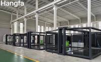 Maison mobile de conception moderne préfabriquée à faible coût entrepôt préfabriqué petite Maison conteneur extensible avec 1 3 chambres à coucher