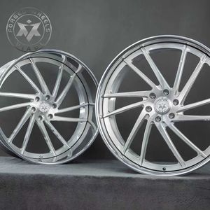 Viaol Customized 2-pce Polish Chrome Deep Dish Lip 18 19 20 21 22 23 24 Inch Forged Truck Wheels Car Rims <strong>FFit</strong> for 1500 Chevy - Product Image 1