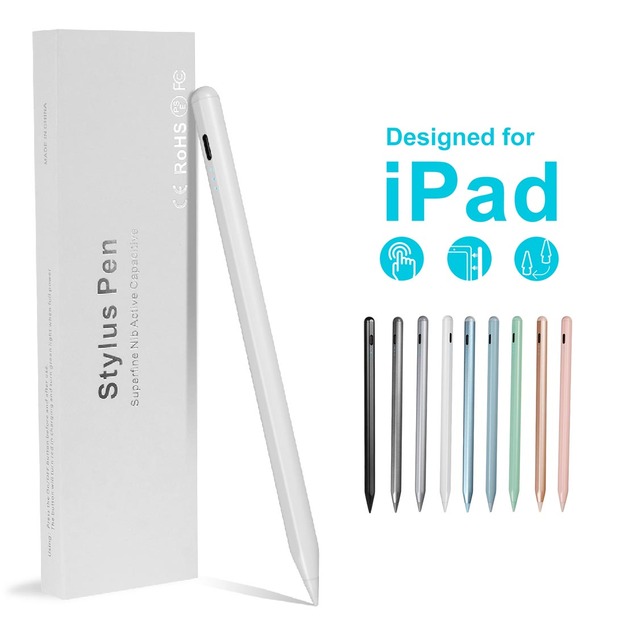 OEM/ODM 1-Stop Service Tilt Function Touch Pencil for Apple Tablet 10th Generation Stylus Pencil for Tablet Ipad Pen