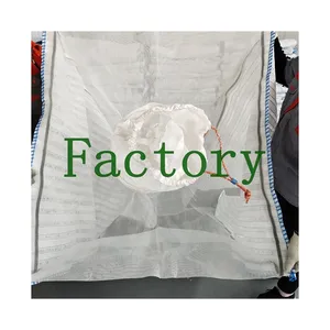 工业用聚丙烯巨型FIBC散装袋用于化学和砂石建筑产品