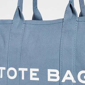 Sac fourre-tout zippé personnalisé pour femme, grande taille, en toile de coton durable, broderie DIY, portable, pour la plage, printemps, été, automne - Product Image 3