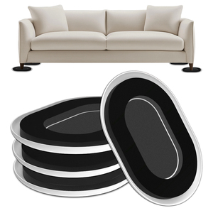 Deslizadores Inteligentes para Muebles sobre Alfombras, Deslizadores para Muebles, Móviles para Muebles, para Pisos de Madera, con Calcetines Deslizantes - Product Image 1