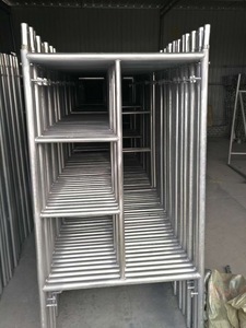 Bán Buôn Heavy-Duty Thép Giàn Giáo Thang Mạ Kẽm Bàn Đạp Cửa Phụ Kiện Thiết Kế Hiện Đại Của Các Nhà Sản Xuất - Product Image 3