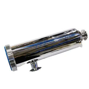 SMS Connection Sanitary Stainless steel Pipeline Cartridge Condiment liquid Filter