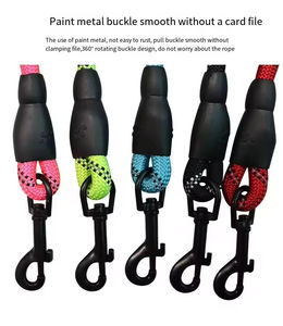 Correa Táctica de Nailon para Mascotas, Collar Resistente para Perros, Cinturón de Viaje para Exteriores con Asa de EVA, Suministros para Mascotas para Entrenamiento, Correr y Caminar de Cachorros - Product Image 2